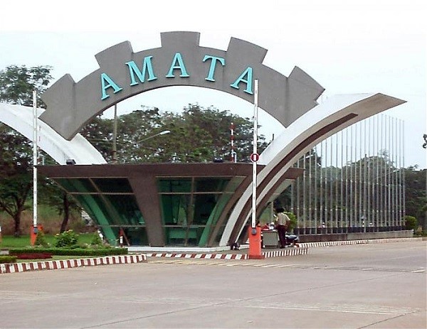 Cổng chào KCN Amata